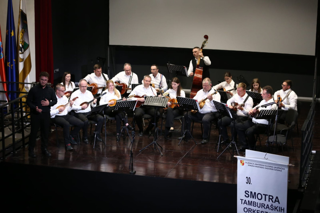 Među najboljima u županiji: Tamburaški orkestar KUD – a osvojio zlatnu plaketu na županijskoj smotri